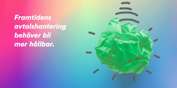 Framtidens avtalshantering