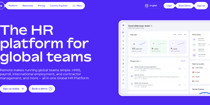 Remote - ny global HR-plattform