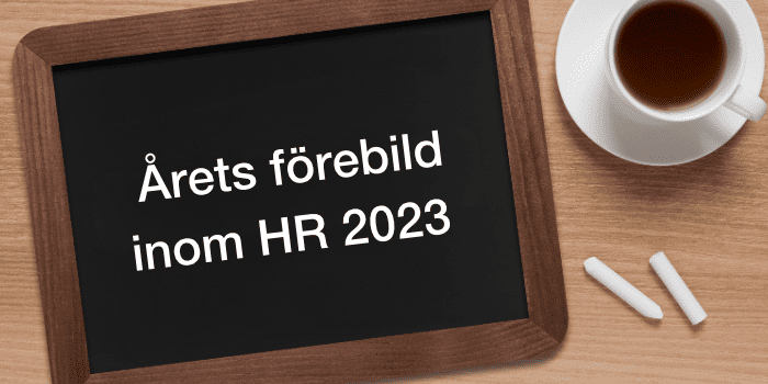 Årets förebild inom HR 2023