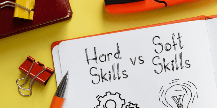 Hard skills vs soft skills