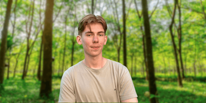 Neo Holgersson, 17 år, får bästa sommarjobbet Passioneffect