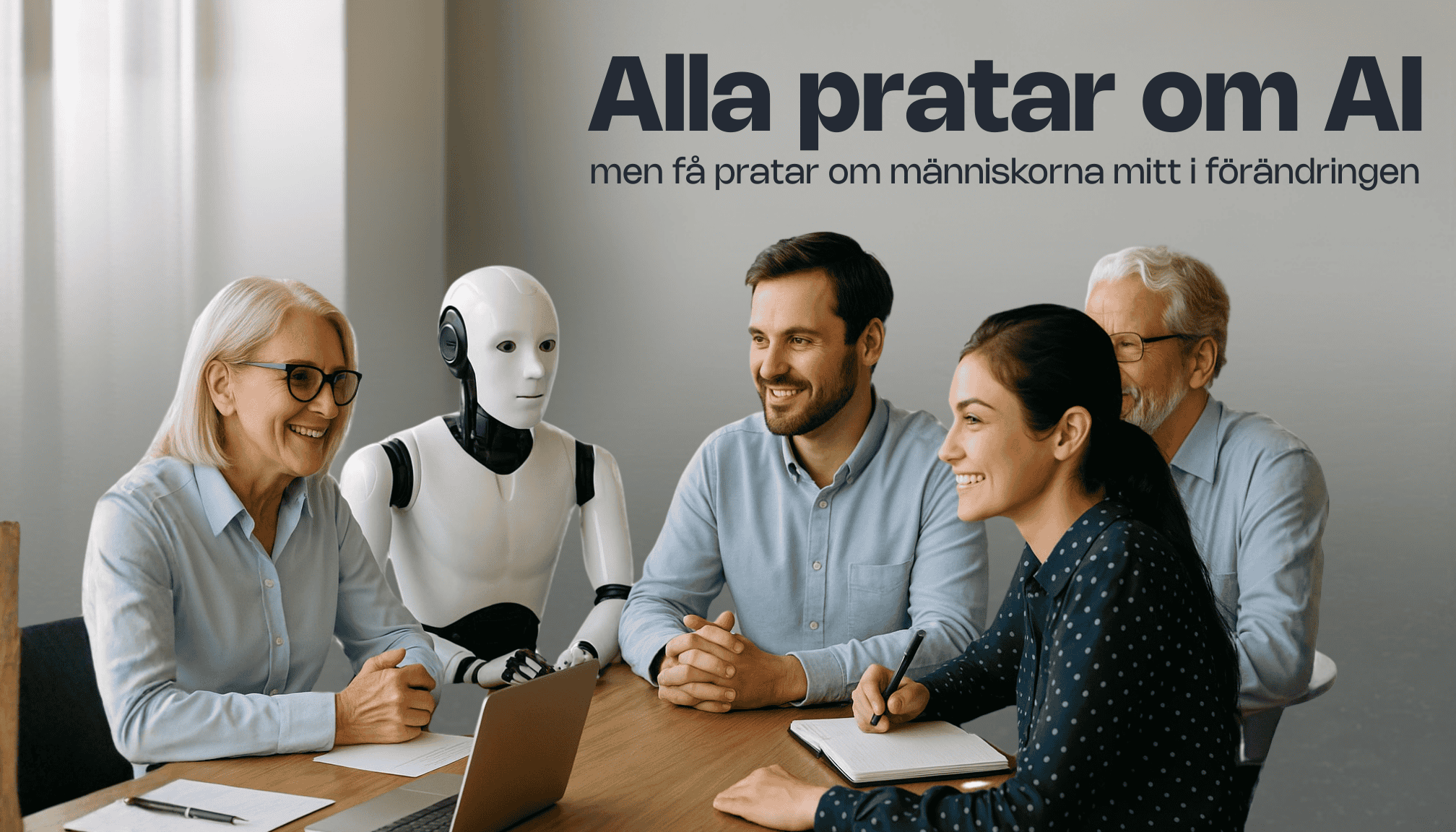 AI i organisationer – därför avgör människorna om förändringen lyckas