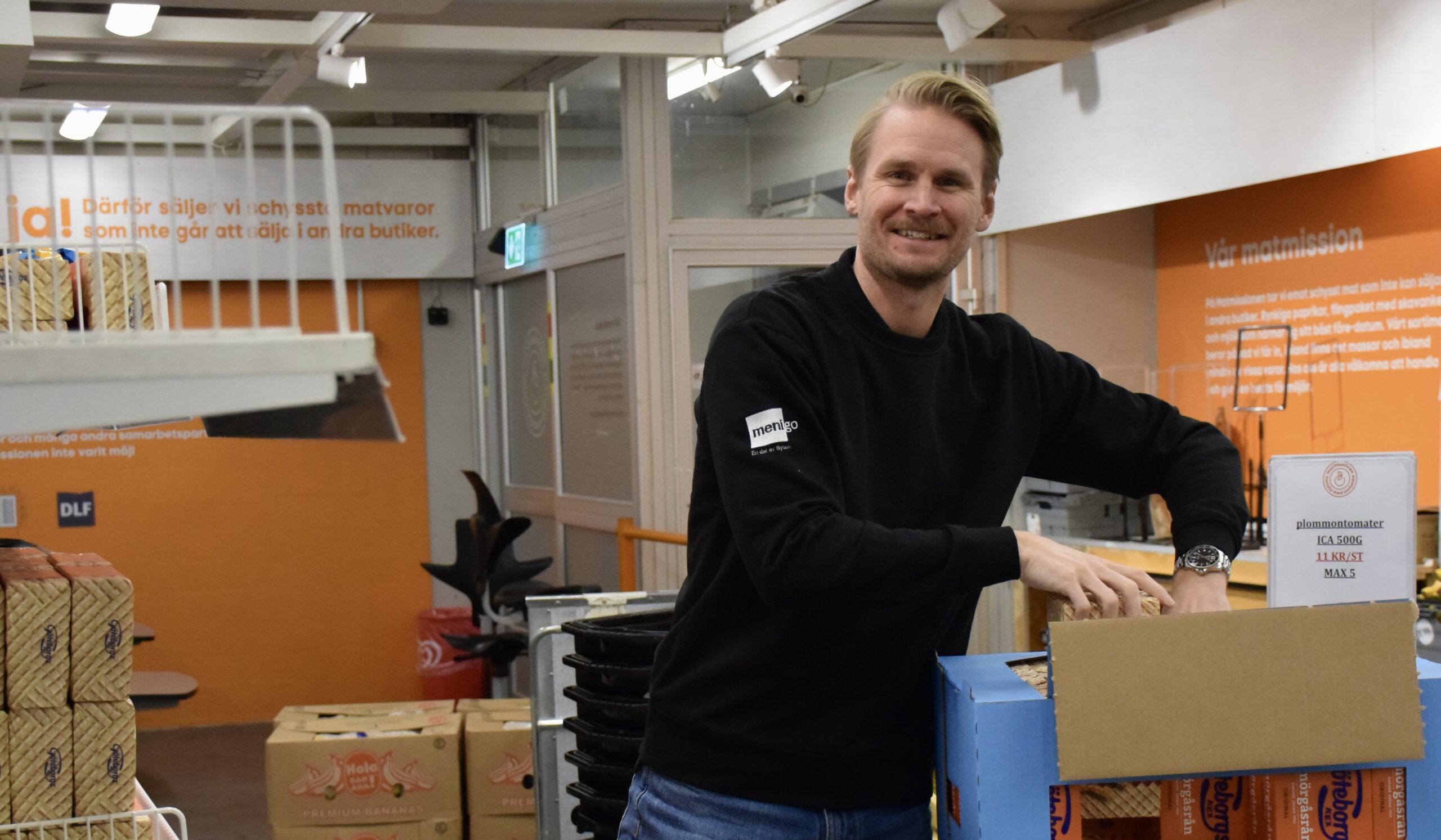 Menigo volontärarbete Matmissionen