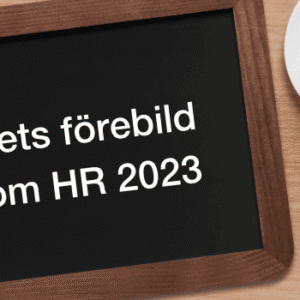 Årets förebild inom HR 2023