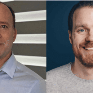 Fredrik Nordén, Globalization Manager Jobmatch Sweden och Felix Schorre, vd Rebel Recruiting.