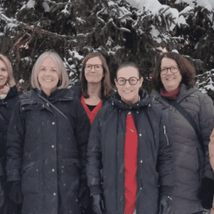 Från vänster Sandra Åström, HR-partner, Wibax Linda Larsson, HR-chef Pite Energi Johanna Vincent, HR-chef Sparbanken Nord Åsa Rundgren, HR-chef Smurfit Kappa Piteå Lena Fernberg, HR-chef ShoreLink Cathrine Granberg, Personalchef Piteå kommun M