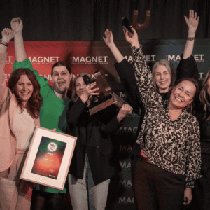 Team Apotek Hjärtat, guldvinnare av årets Grand prix-kategori i The Magnet Employer Branding Awards