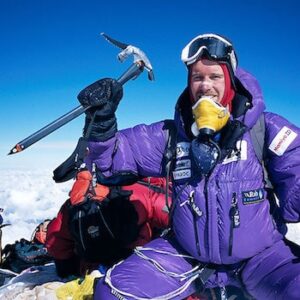 Fredrik Sträng toppen av Mount Everest