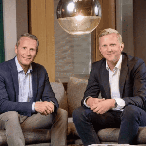Stephan Andersson, CEO of Co native and Linus Lindström, founder and board member of Co native