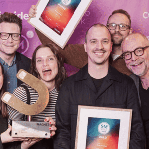 Tre vinner guld i kategorin Grand Prix och kammar även hem brons för Årets bästa kampanj i Magnet Awards.
